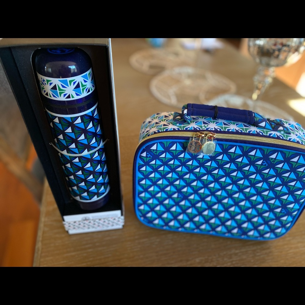Target x Neiman Marcus x Tory Burch thermos & lunchbox